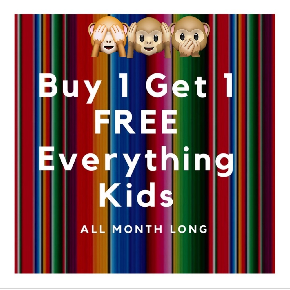 BOGO Promotion for all Kids Clothes